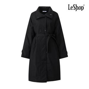 르샵  안감 누빔 베이직 스트랩 롱 패딩 점퍼 (BPAJP005A)