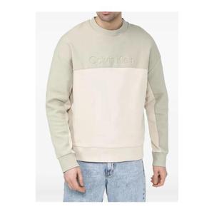 25 FW 캘빈클라인 데보스드 로고 컬러 블록 스웨트셔츠 K10K112242 TP444326156