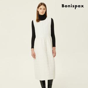 보니스팍스  데일리 퀼팅 슬리브리스 롱 원피스 (XPAOP005M0)