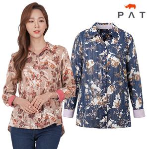 [PAT] 플라워 메탈사 셔츠_1H61531