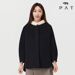 [PAT] 밍크넥 캐시미어 코트_1H81118