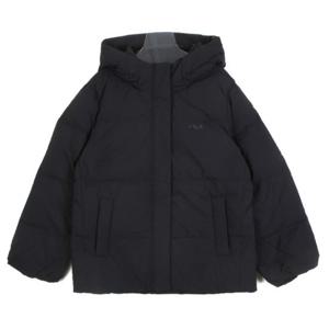 휠라패딩 KQC FS2DJG4151F-BLK 여성 에센셜 후드 패딩