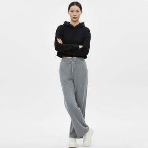 샵앤) 여성 허리밴딩 간절기 와이드 트레이닝 팬츠 PIC-WPT-20879-그레이