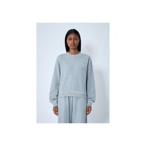 25 FW 프라다 여성 코튼 스웨트셔츠 pra0262103gry