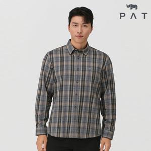 [PAT] 웜브러시 중체크 셔츠_1I71506