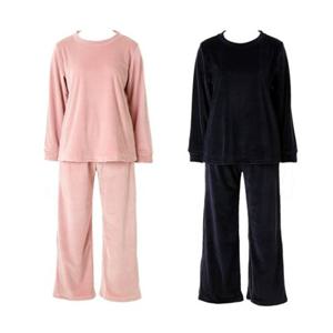 [비너스] 벨로아 골지 솔리드 여성 이지웨어 세트 2종택1 [VEV3975W VEP3975W]