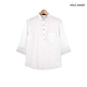홀릭메이커 남성 7부 셔츠 HSD020 남자 캐주얼남방