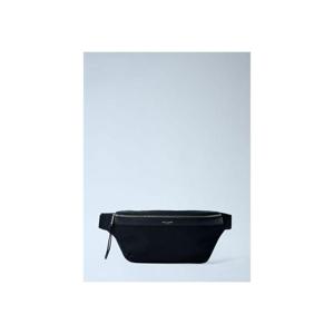 25 FW 생로랑 남성 캔버스 벨트 백 Cassandre sla0162045blk