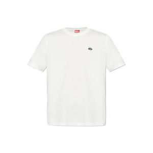 디젤 T-ADJUST-DOVAL-PJ 로고 반팔 티셔츠 A150560AIJU 141