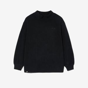 [휠라 키즈]베이직 목폴라 티셔츠 (FK2RLG4101X_BLK)