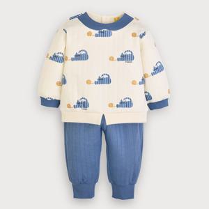 [모이몰른]유아 캣츠 퀼팅 상하복 M254STB06P