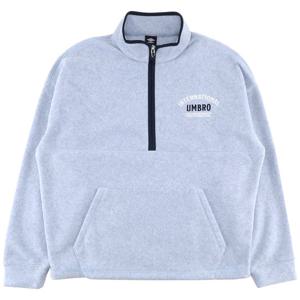 엄브로 플러스플리스 레터링 하프집업 UQ423CFSN1BBD