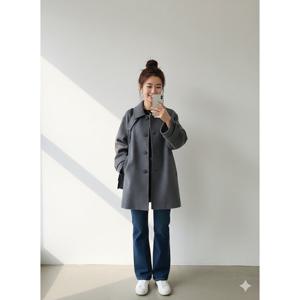 [숲]등판구스안감 비조카라 하프코트  SBBHC3A1