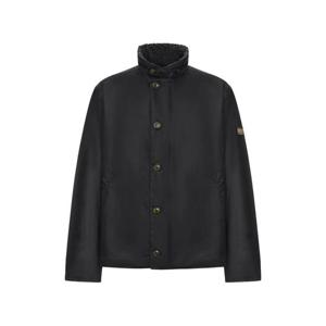 25 FW 바버 하이 넥 버튼 재킷 MWX2504BK71 TP444566874