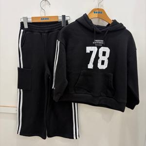 [에스핏]특양면기모 후드 세트 상하복 - 블랙 (SJZ710FKTR08)_CJ