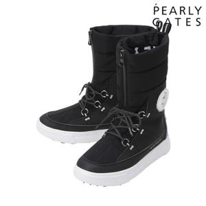 파리게이츠 (521E4SE004) 여성 퍼 스마일 패치 논스파이크 웜 부츠