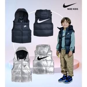 [나이키키즈(플레이키즈)]나이키 샤이닝 오리털 다운 베스트 조끼 8-15세 A244VE335