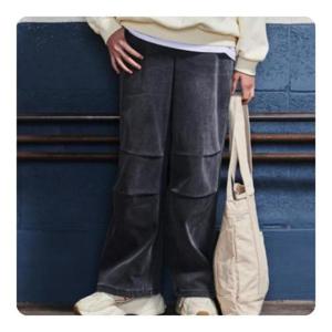 에꼴리에 HC33 파라슈트 기모 그레이진 24D5263