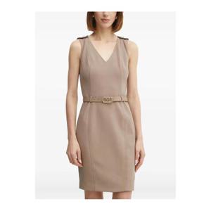 25 FW 게스 V넥 벨트 미니 드레스 5RGK106302A TP444640824