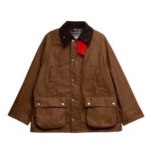 바버 버튼 플랩 포켓 왁스 코튼 필드 재킷 MWX2515 MWXTA51