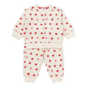 [블루독베이비]하트퀼팅상하세트 45C70-672-03 출산백일돌