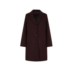 샤트렌 미니멀 H라인 3버튼 울 코트_HCEWCT101