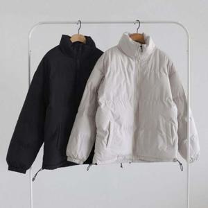 남자 하이넥 데일리 오버핏 패딩 보온 LM-0524