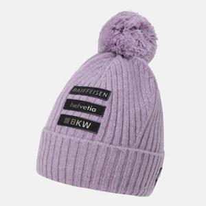 [데상트]데상트 로고 패치 방울 비니 SP423SKCN0LAV0 모자