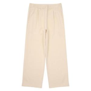 에꼴리에 세이브존03 틴톡 겨울 기모 원턱 와이드 바지 22R0253-BE