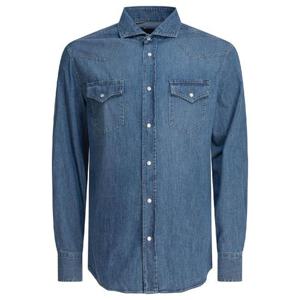 25FW 브루넬로 쿠치넬리 브루넬로 쿠치넬리 데님 셔츠 MH1924008CCF66