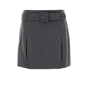 25FW A P C  Grey flannel Cecile 미니 스커트 WOAPNF06464PLA