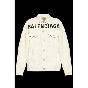 25SS Balenciaga 데님 자켓 with 로고 823408TRWA39000