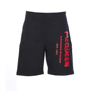 24FW 알렉산더 맥퀸 알렉산더 맥퀸 Graffiti Bermuda 숏츠 688717QTAAB0509