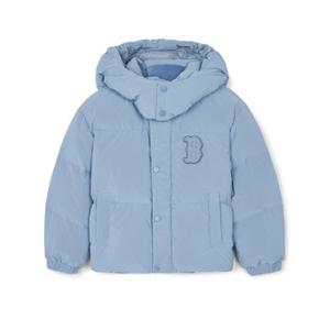 MLB키즈패딩 GQC 7FDJB0846-43SBD 베이직 여아 글로시 크롭다운 보스턴 레드삭스