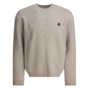 메종키츠네 폭스 헤드 밀라노 램스울 스웨터 PM00817KT11800335