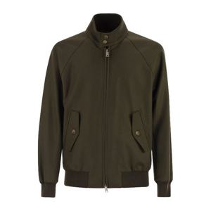 바라쿠타 울 캐시미어 멜튼 G9 봄버 재킷 BRCPS1076 8185