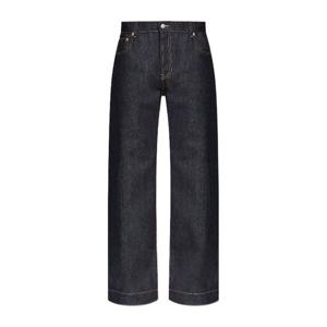 알렉산더맥퀸 다크 워시 스트레이트 진 839142QYAAB 4244 INDIG