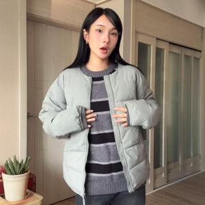 행텐 HC04 폴리 코어 라운드넥 퀼팅 10540-010-811