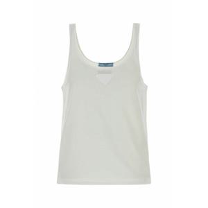 [PRADA] 라프리마 여성 티셔츠 3570BSOOO18QZ F0009 화이트 /2