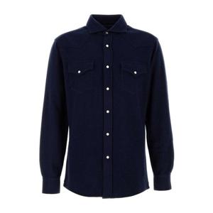 브루넬로쿠치넬리 체스트 포켓 플란넬 셔츠 MM840KC01 C8241