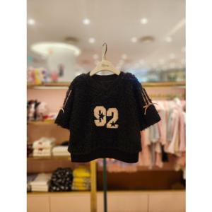 프렌치캣5 주니어 티파니블랙뽀글니트박시티 (T56KAT040)