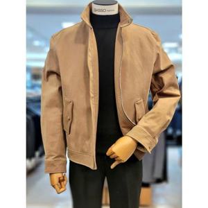 바쏘옴므 세이브존03 바쏘옴므 남자 베이지 간절기 면 차이나카라 점퍼 WSAFY3UA01A