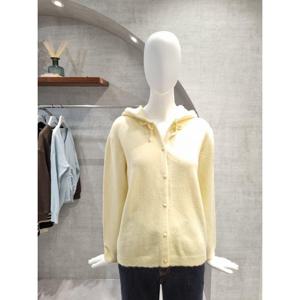 페이지플린  (F5DCA509) 후드 펀칭 긴팔 가디건