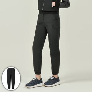 [헤지스골프] 여성 패딩 조거 밴드 팬츠 블랙 HWPA5D751BK