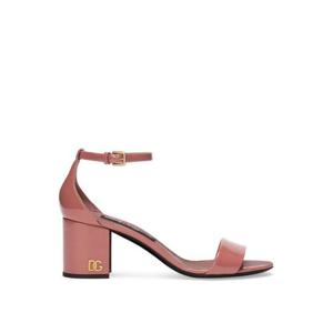 돌체앤가바나 DG 페이턴트 가죽 샌들 CR1693AN704