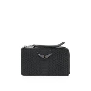 쟈딕앤볼테르 로고 장식 가죽 지갑 LWSG01107