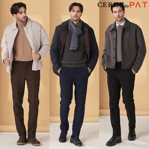 [CERINI by PAT] 남성 코듀로이 기모 본딩 릴렉스 팬츠 3종 세트 25w