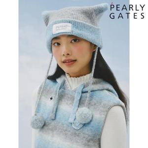 파리게이츠 (521D4CP503) 여성 폼폼 스퀘어 비니