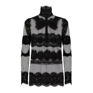 25 FW 돌체앤가바나 레이스 패널 하이 넥 탑 F760RZHLM0U TP432523994