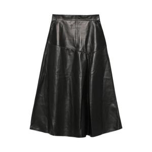 25 FW Pence A라인 레더 미디 스커트 PW0031169229 TP445085925